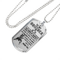 Samurai Japan To My Brother Dog Tag Necklace Jewelry - Best Gifts For Partner
