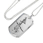 Bushido Pendant Necklace - Samurai Japanese To My Son Dog tag -Unique Gifts idea