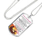 To My Granddaughter Necklace Pendant - Inspirational Quote Sayings For Her - Personalized Birthday Gifts Ideas For Kids From Grandma On Anniversary, Xmas..