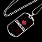 Father Dog Tag - Personalized Necklace For Men - CANADAD-Best Dad Birthday Gifts