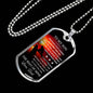 To My Son Dog Tag Chain Luxury Necklace For Teen Boy Great Gift For Son From Dad