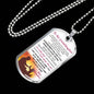 To My Granddaughter Necklace Pendant - Inspirational Quote Sayings For Her - Personalized Birthday Gifts Ideas For Kids From Grandma On Anniversary, Xmas..