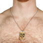 The 2nd Amendment Is My Gun Permit 1791 - Military Dog Tag - Veteran Necklace