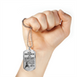 Samurai Japan To My Brother Dog Tag Necklace Jewelry - Best Gifts For Partner
