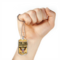 The 2nd Amendment Is My Gun Permit 1791 - Military Dog Tag - Veteran Necklace