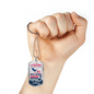 USA Military Dog tag Necklace Women Army veteran- Best Gifts On Independence Day