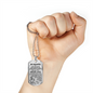 Bushido Pendant -Inspirational Dog Tag For Daughter Best Birthday Gifts For Girl