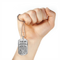To My Son Dog Tag - Military Chain silver - Unique Birthday Gifts for Kids