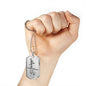 Bushido Pendant Necklace - Samurai Japanese To My Son Dog tag -Unique Gifts idea