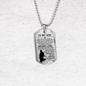 To My Son Dog Tag - Samurai warrior Necklace - Unique Birthday Gifts for Kids