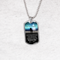 To My Daughter Dog Tag - Necklace Jewelry - Personalized birthday Gifts For Kid