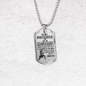 Samurai Japan To My Brother Dog Tag Necklace Jewelry - Best Gifts For Partner