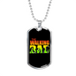 To My Father Dog Tag Necklace - The Walking Dad - Unique Gifts for Men