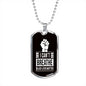 I Can’t Breathe Black Lives Matter Dog Tag BLM Dog Tag Pendant Necklace – Social Justice Awareness Necklace