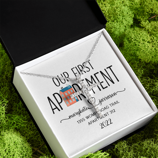 Cz Cross Necklace for my mom