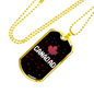 Father Dog Tag - Personalized Necklace For Men - CANADAD-Best Dad Birthday Gifts
