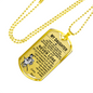 Bushido Pendant -Inspirational Dog Tag For Daughter Best Birthday Gifts For Girl