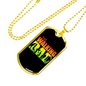 To My Father Dog Tag Necklace - The Walking Dad - Unique Gifts for Men