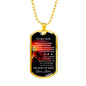 Mom Son Dog Tag Chain Luxury Necklace For Teen Boys Great Gifts For Son From Mom