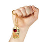 Karate-do To My Son/ Brother Dog Tag Chain Inspirational Gifts For Boys/ Men
