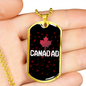 Father Dog Tag - Personalized Necklace For Men - CANADAD-Best Dad Birthday Gifts