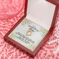 VIGIFSANA Quote to My Unbiological Sister There are Friends There is Family Forever Love Heart Pendant Necklace Wedding Day, Gift for Daughter Gifts Birthday, on Christmas Luxury Necklace