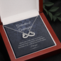 Infinity Hearts Necklace, Godmother & Goddaughter Necklace, Birthday Gift For Godmother From Goddaughter, Godmother Gift, Jewelry For Gold Luxury necklace ASIN: B0923L2FS8