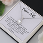 To my Smokin hot Soulmate Necklace, Birthday For Wife Anniversary From Husband, Wedding, Anniversary, Gift for Wife, Necklace for Wife Luxury Jewelry styles On Birthday, Xmas, Anniversary,One Size