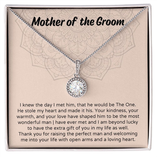 Mother Of The Bride From Groom - Mother In Law Wedding Gift From Bride, Mother of the Groom Necklace, Future Mother in Law Gift, Gift For Mother-In-Law, Wedding Gift (x1) 36.95 WeddinggiftforMom190722_2 pb2