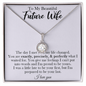 To my Smokin hot Soulmate Necklace, Birthday For Wife Anniversary From Husband, Wedding, Anniversary, Gift for Wife, Necklace for Wife Luxury Jewelry styles On Birthday, Xmas, Anniversary,One Size