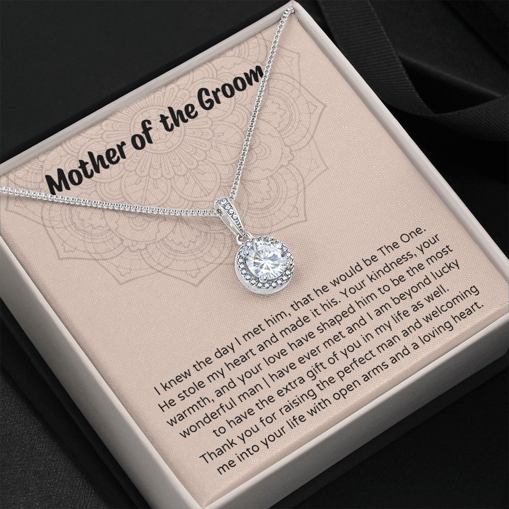 Mother Of The Bride From Groom - Mother In Law Wedding Gift From Bride, Mother of the Groom Necklace, Future Mother in Law Gift, Gift For Mother-In-Law, Wedding Gift (x1) 36.95 WeddinggiftforMom190722_2 pb2