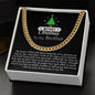 VIRAGIL Gifts To My Brother Necklace Gift, Christmas Gift for Brother, Brother Christmas Presents