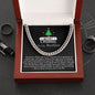 VIRAGIL Gifts To My Brother Necklace Gift, Christmas Gift for Brother, Brother Christmas Presents