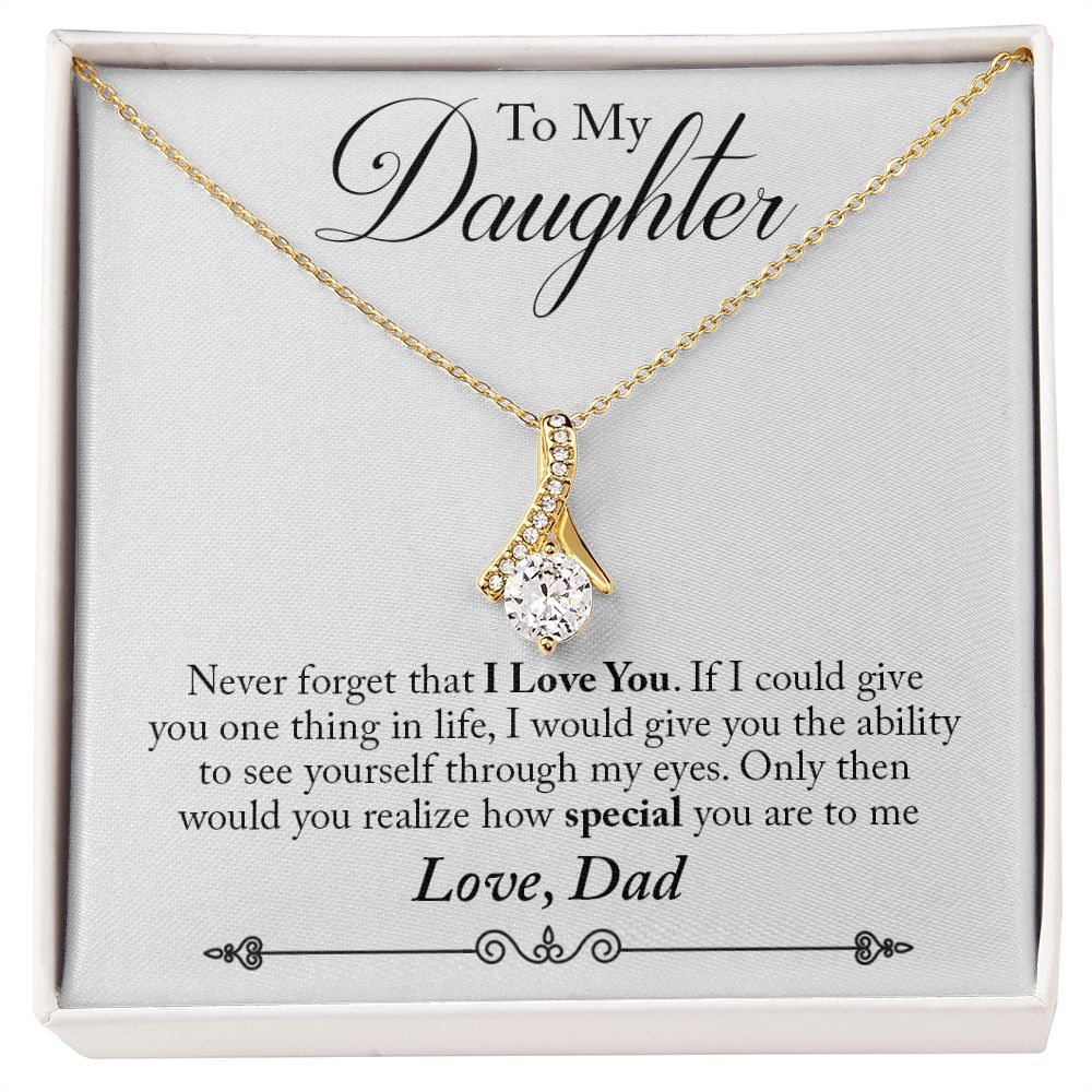 B08KNRHLSF Necklace Gifts To My Daughter Necklace, Gift For Daughter From Dad, Daughter Gift For Wedding Day, Daughter Necklace From Dad, Gift For Daughter Birthday Gifts Christmas, on Birthday Luxury necklace