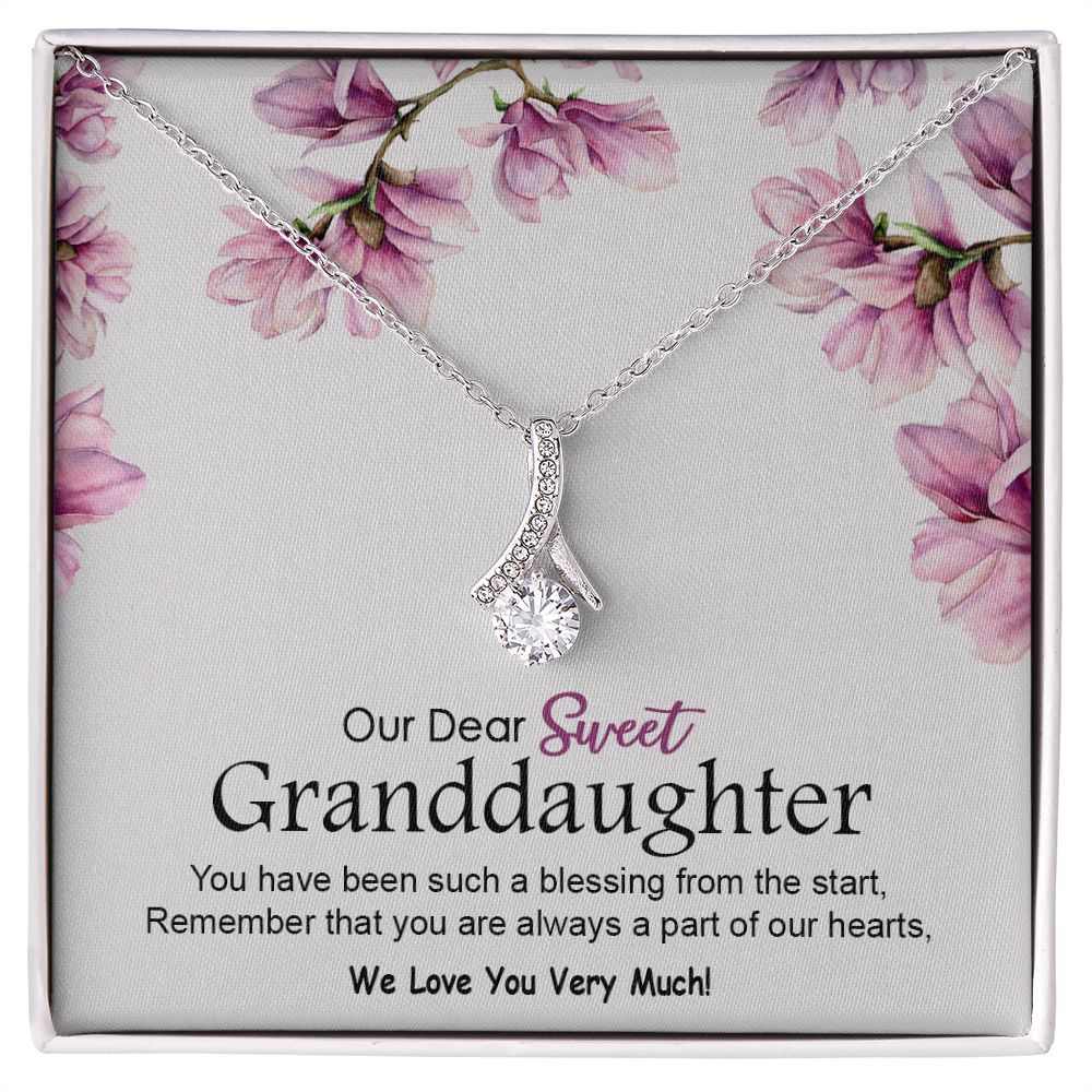Granddaughter Gifts, Grandma And Granddaughter, Granddaughter Gift From Grandpa, Granddaughter Graduation Card, Granddaughter Birthday, Necklace With Message Card, Sterling Silver, Gift Box Include ASIN: B0BDYG9PPL SKU: NECKLACE-GRANDDAUGHTER-DUCVIN1009