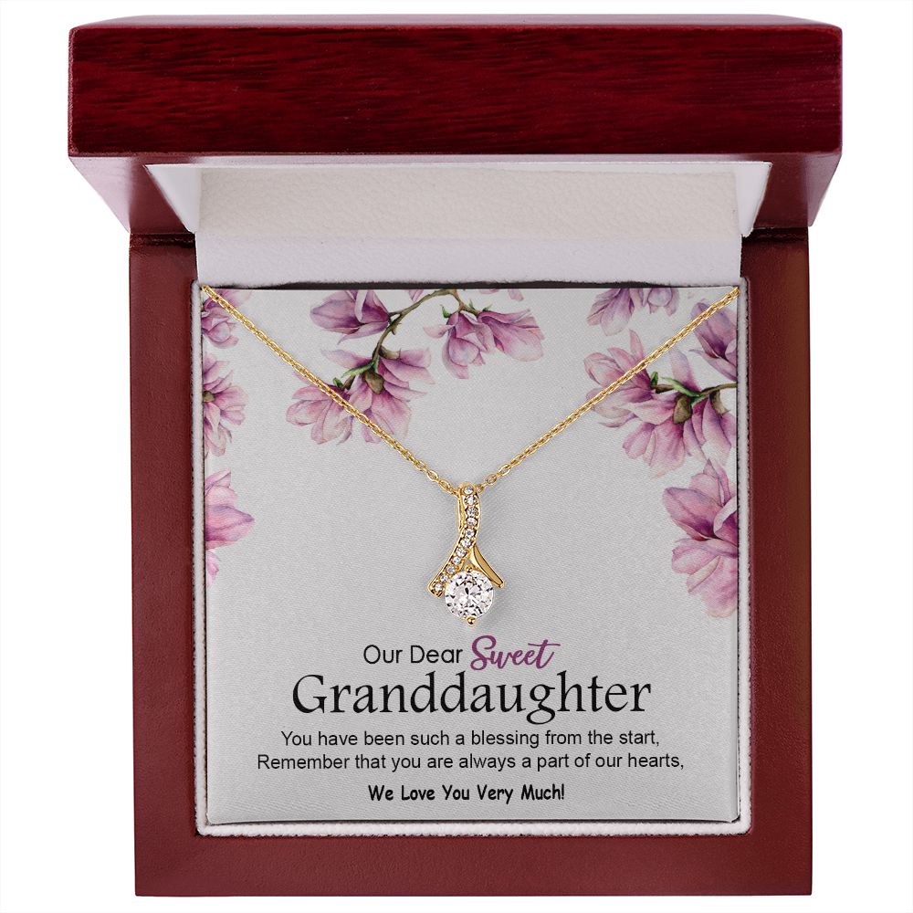 Granddaughter Gifts, Grandma And Granddaughter, Granddaughter Gift From Grandpa, Granddaughter Graduation Card, Granddaughter Birthday, Necklace With Message Card, Sterling Silver, Gift Box Include ASIN: B0BDYG9PPL SKU: NECKLACE-GRANDDAUGHTER-DUCVIN1009