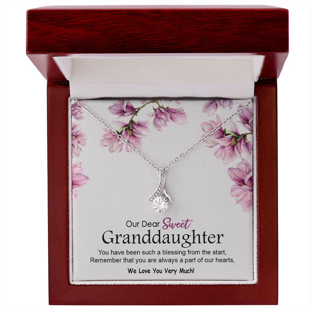 Granddaughter Gifts, Grandma And Granddaughter, Granddaughter Gift From Grandpa, Granddaughter Graduation Card, Granddaughter Birthday, Necklace With Message Card, Sterling Silver, Gift Box Include ASIN: B0BDYG9PPL SKU: NECKLACE-GRANDDAUGHTER-DUCVIN1009