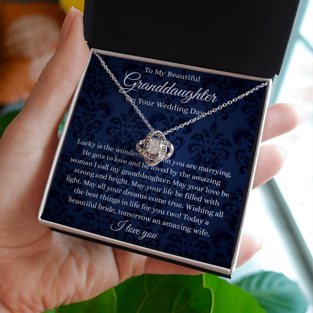 B08XH711VL Granddaughter Wedding Day Gift, to Bride from GrandmaGrandpa Necklacenhinthaygichuaknot24-1_282