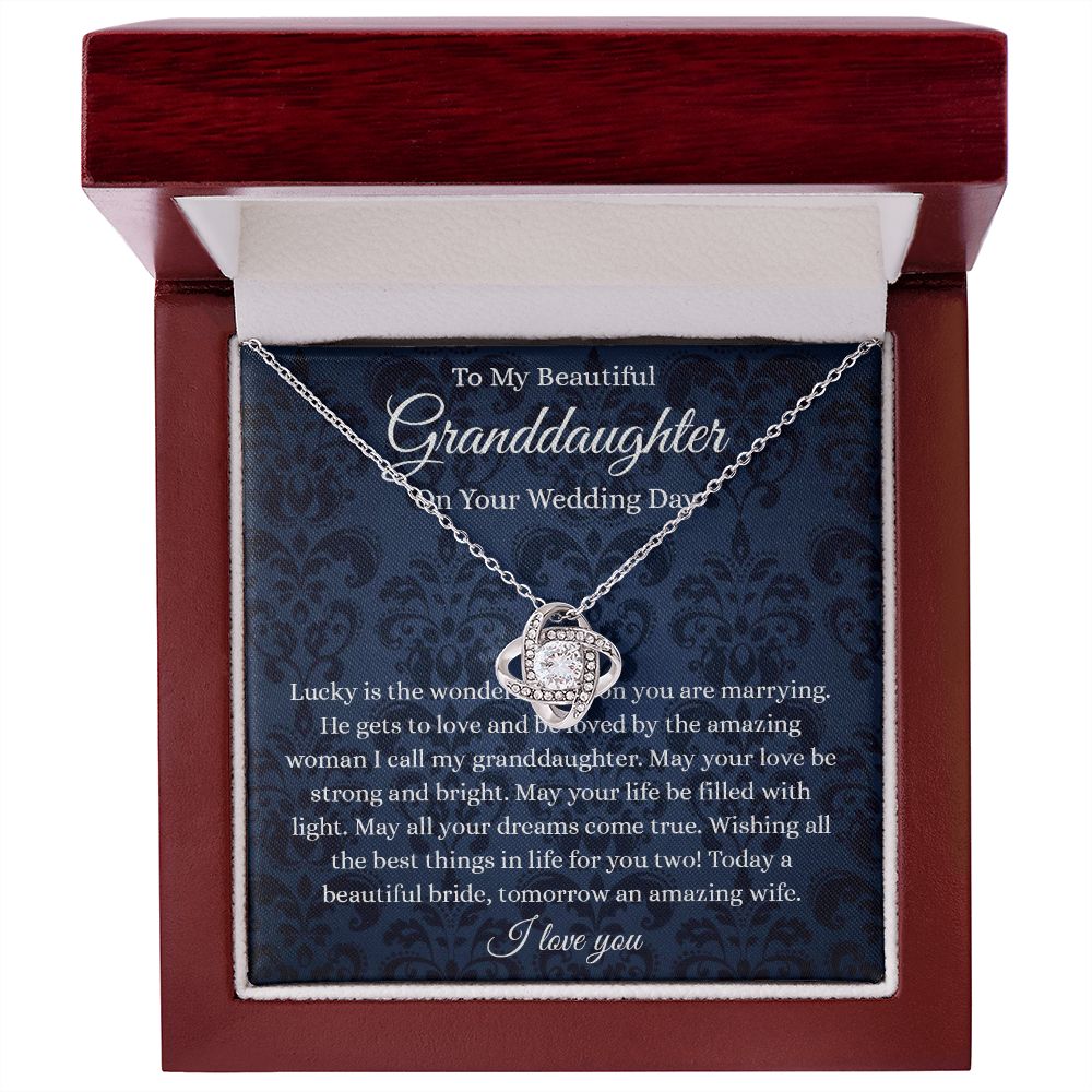 B08XH711VL Granddaughter Wedding Day Gift, to Bride from GrandmaGrandpa Necklacenhinthaygichuaknot24-1_282