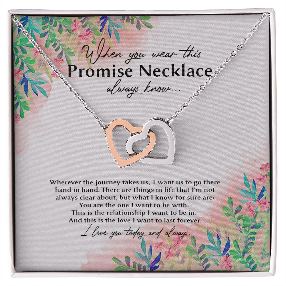 Necklace To My Wife When You Wear This Promise Necklace Always Know Interlocking Hearts Pendant Necklace Wedding Day, Gift For Daughter Gifts Christmas, on Birthday Luxury necklace (x1) 48.95 laisalevongkinhthat29-1_43