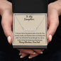 VIRAGIL To My Daughter Personalized Name Necklace From Dad, Customized Name Necklace For Daughter Giftboxed With Message Card For Christmas Gift Necklace with Luxury Box gifts on Christmas, Birthday ASIN: B0BNKQ56N8 SKU: GiftsfordaughterCustomname_7