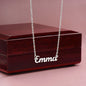 VIRAGIL To My Daughter Personalized Name Necklace From Dad, Customized Name Necklace For Daughter Giftboxed With Message Card For Christmas Gift Necklace with Luxury Box gifts on Christmas, Birthday ASIN: B0BNKQ56N8 SKU: GiftsfordaughterCustomname_7