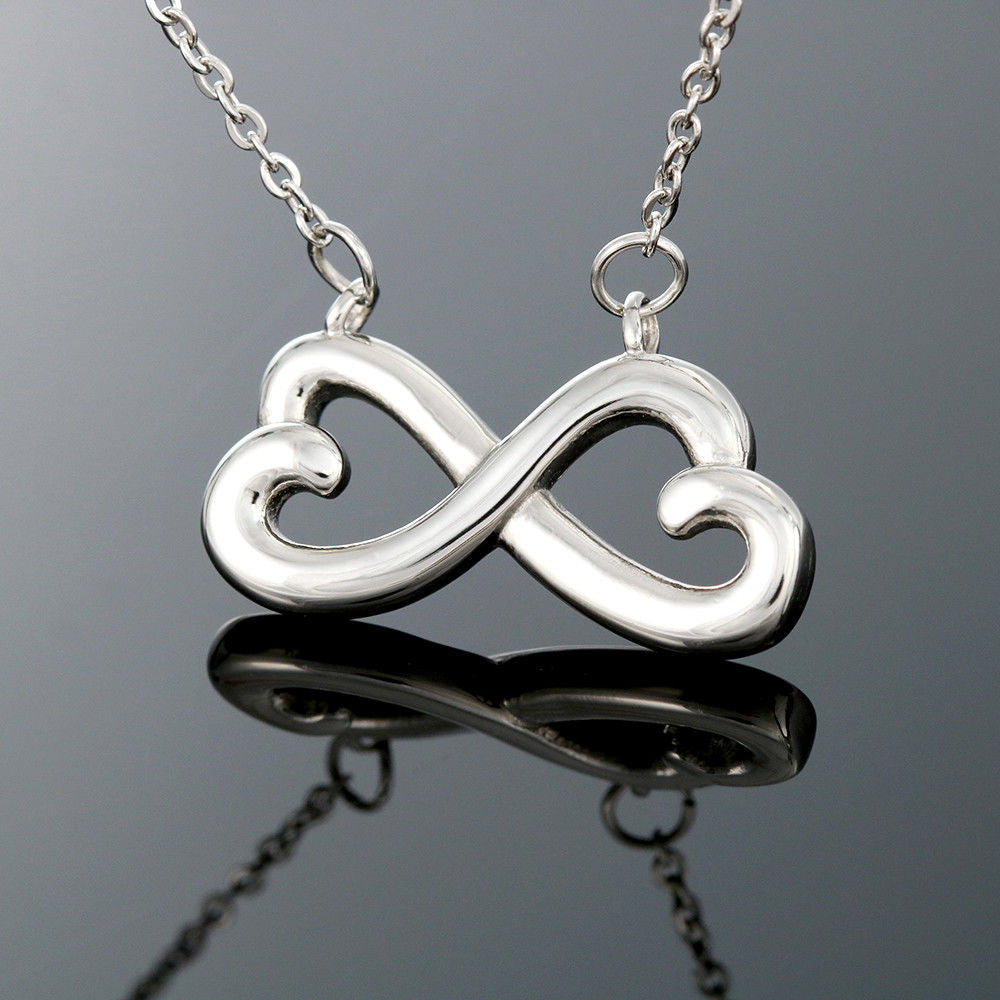 Infinity Heart Necklace 50-Son-2-Mom-Best