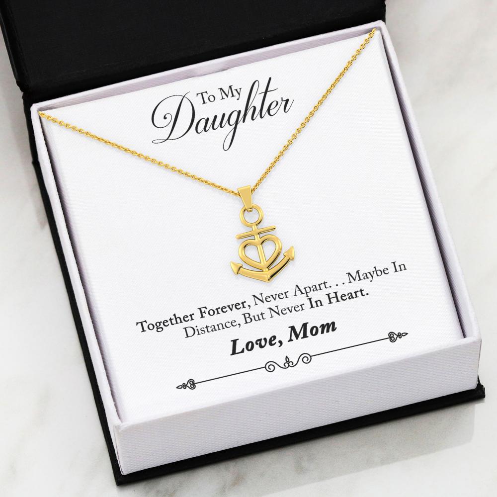 Friendship Anchor Necklace 41-Mom-2-Daughter-Forever