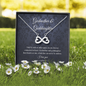 Infinity Hearts Necklace, Godmother & Goddaughter Necklace, Birthday Gift For Godmother From Goddaughter, Godmother Gift, Jewelry For Gold Luxury necklace ASIN: B0923L2FS8