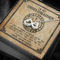 Necklace to My Shieldmaiden I Love You to Valhalla and Back Infinity Heart Pendant Necklace – Viking Wife Necklace Wedding Day, Gift for Daughter Gifts Christmas, on Birthday Luxury Necklace