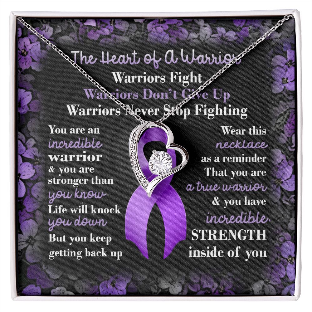 Necklacexinvaicadai28-1_596 Necklace Pancreatic Cancer Awareness Forever Love Pendant Necklace – Purple Ribbon Cancer Survivor Jewelry Wedding Day, Gift for Daughter Gifts Christmas, on Birthday Luxury Necklace bac