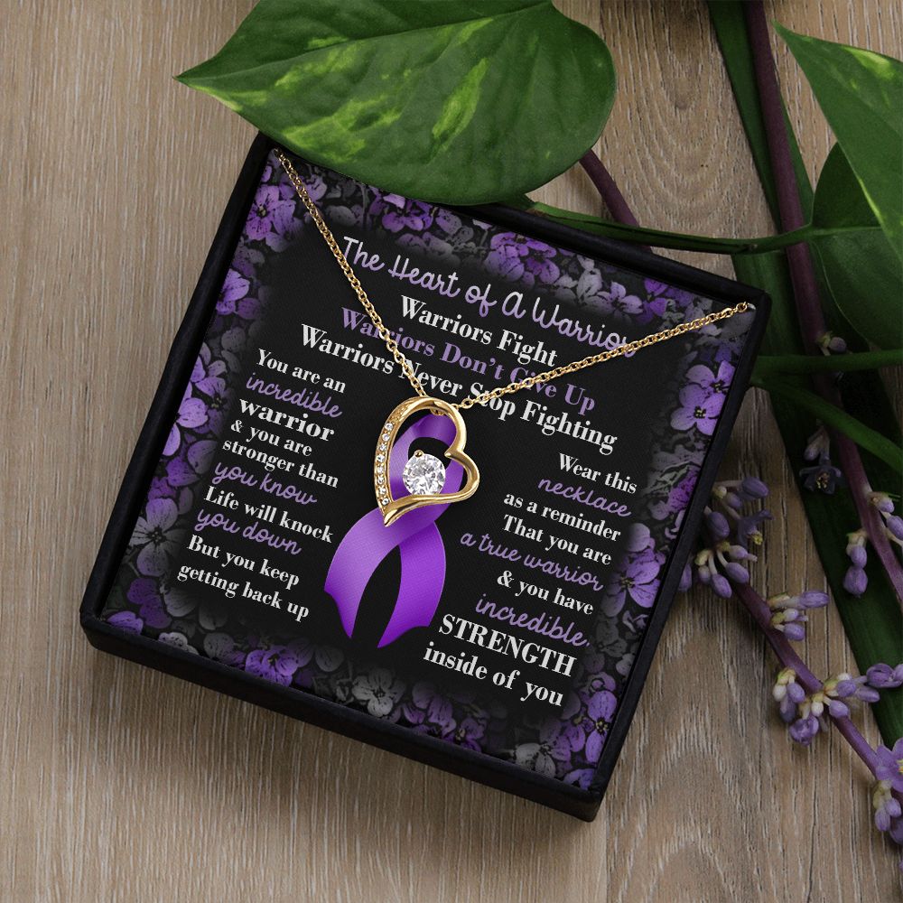 Necklacexinvaicadai28-1_596 Necklace Pancreatic Cancer Awareness Forever Love Pendant Necklace – Purple Ribbon Cancer Survivor Jewelry Wedding Day, Gift for Daughter Gifts Christmas, on Birthday Luxury Necklace bac