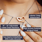 To my Mom necklace for women christmas gifts for mom mothers birthday gifts mother birthday gifts from daughter matching mother daughter jewelry mom jewelry mother daughter neckalce on Mother's Day