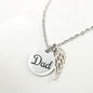 Keep Dad close to your heart with this loving Remembrance Necklace